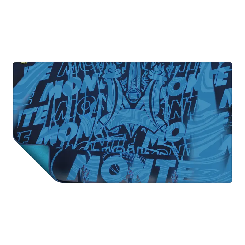 Mouse Pad pentru jocuri HATOR Tonn eSport Monte Edition, XXXL, Negru | Albastru