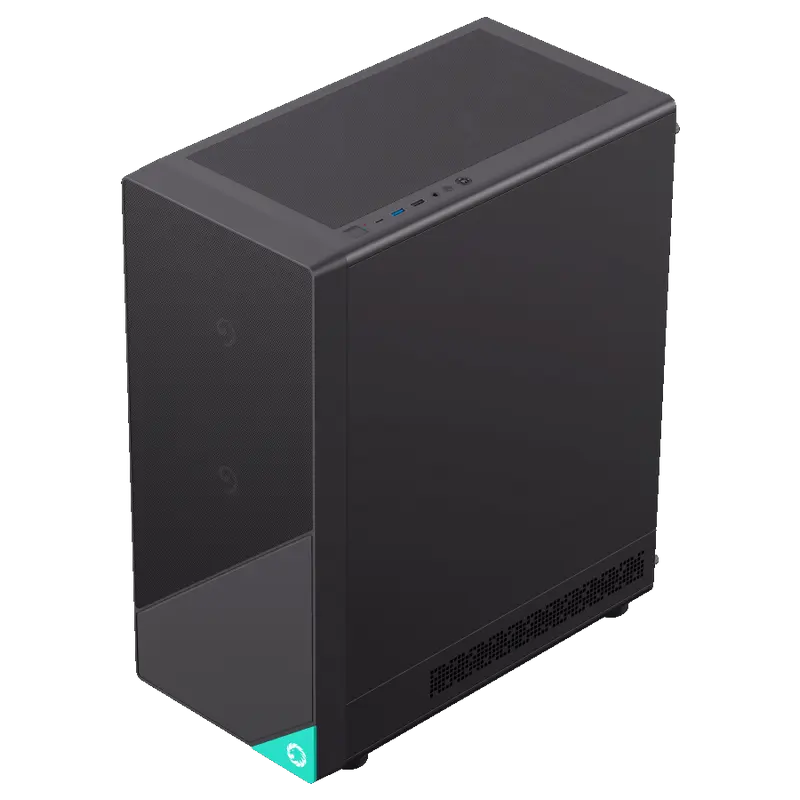 Carcasă PC Gamemax Focus MB, Micro-ATX, Fără PSU, Negru