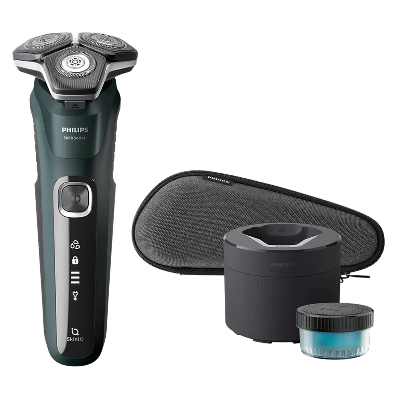 Aparat de ras electric Philips S5884/50, Verd..