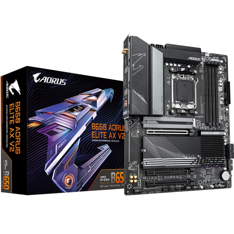 Cumpara  Plăci de bază - Placa de bază Gigabyte B650 A ELITE AX V2, AM..