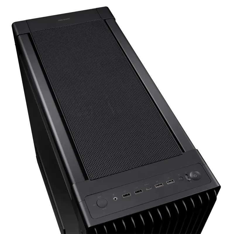 Carcasă PC ASUS ProArt PA602, Midi-Tower, Fără PSU, Negru