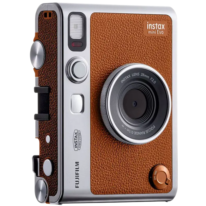 Cameră Foto instax Mini Evo USB Type-C, Maro