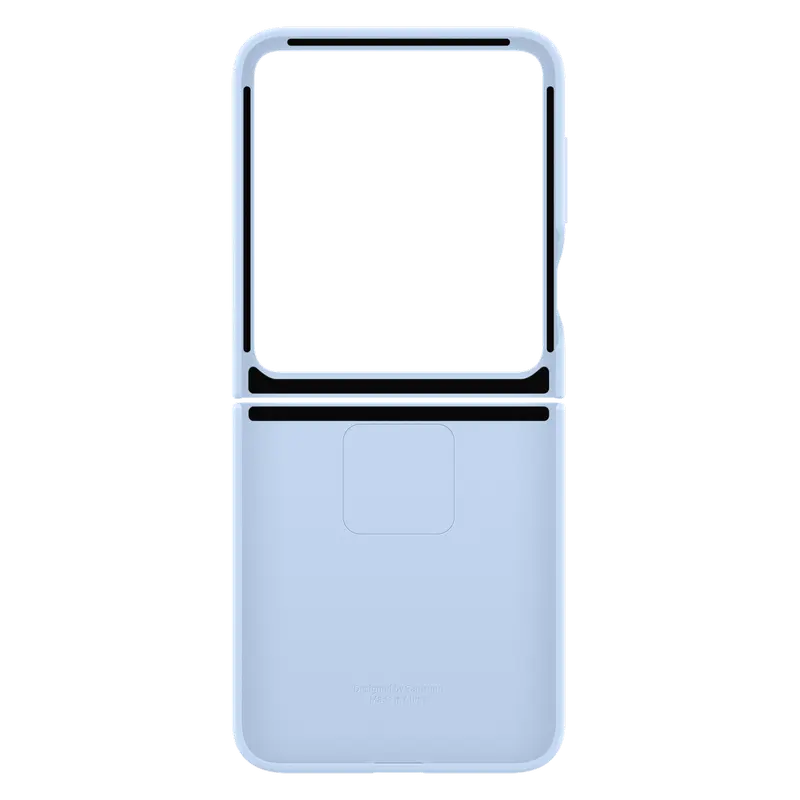 Husa Samsung Silicone Case Flip 6, Albastru