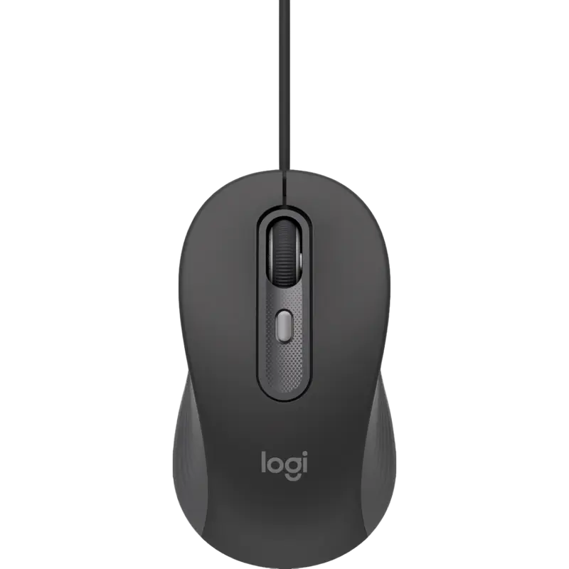 Set Tastatură + Mouse Logitech Signature Slim MK620, Cu fir, Negru