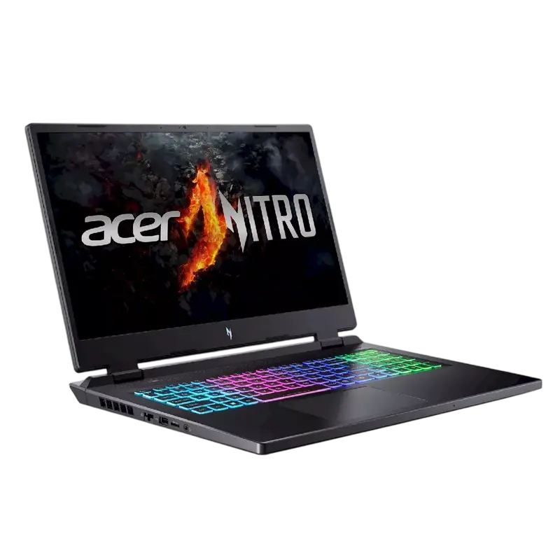 Игровой ноутбук 17,3" Acer Nitro 17 AN17-42, Obsidian Black, AMD Ryzen 9 8945HS, 32Гб/1024Гб, Linux eShell
