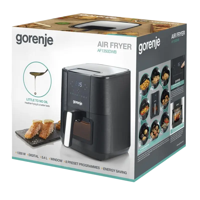 Friteuza Gorenje AF1350DWB, Negru