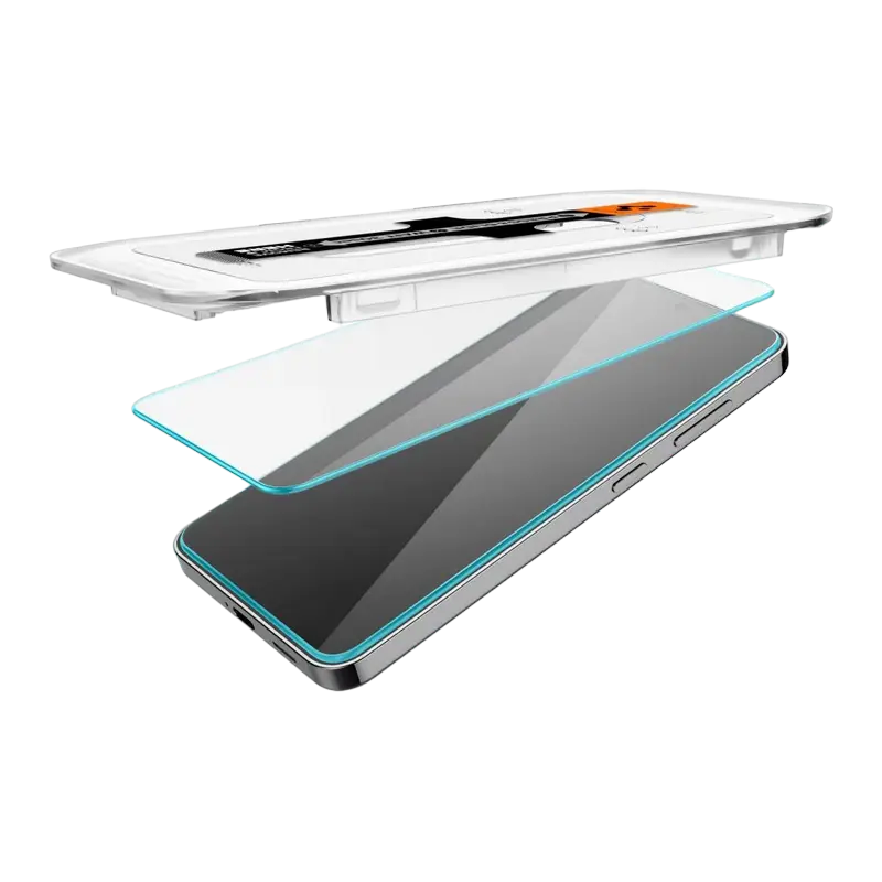 Sticlă de protecție Spigen Samsung S24, EZ FIT, Sticlă temperată, Transparentă