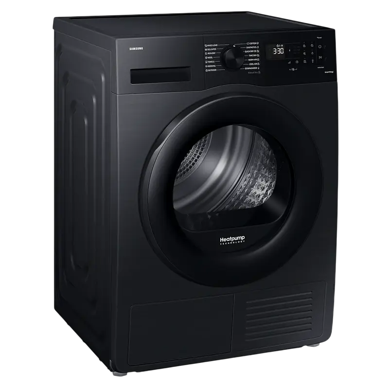 Încălzitor de rufe Samsung DV90CGC0A0ABLE, 9 kg, Negru