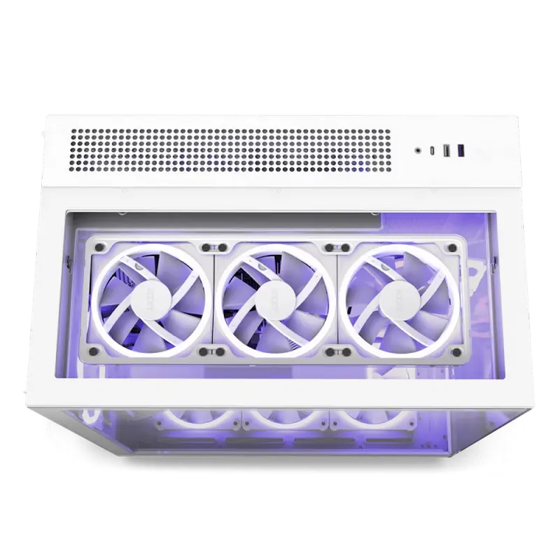 Carcasă PC NZXT H9 Elite, Midi-Tower, ATX, Alb