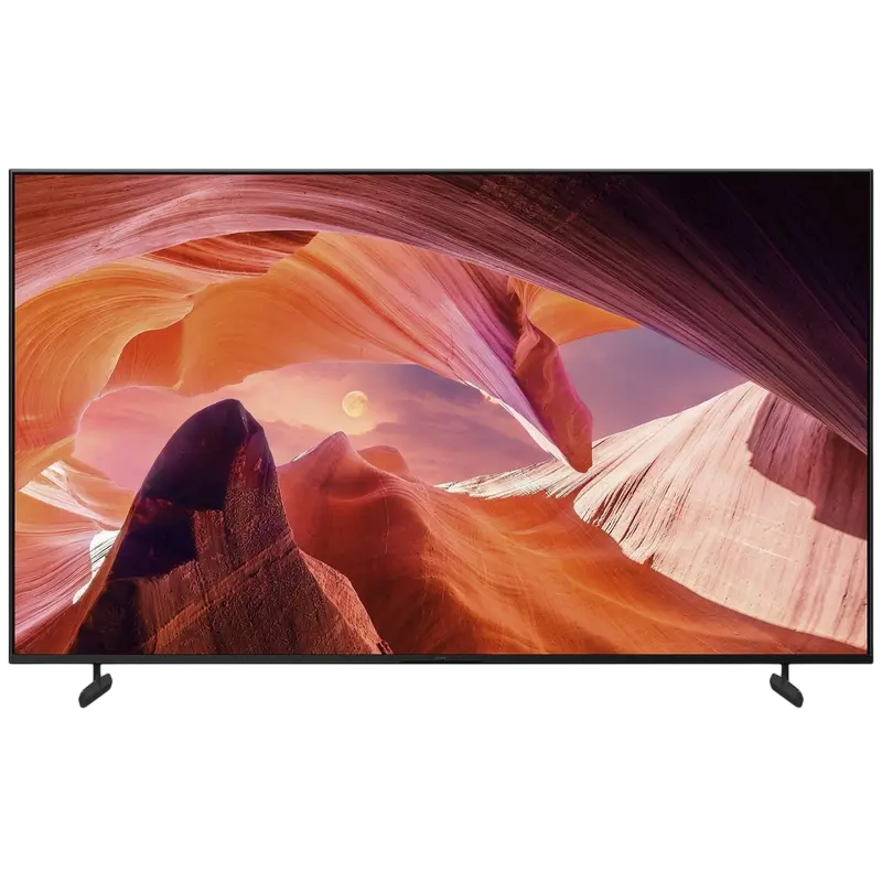 55" LED SMART TV SONY KD55X80LAEP, 3840x2160 4K UHD, Google TV, Negru