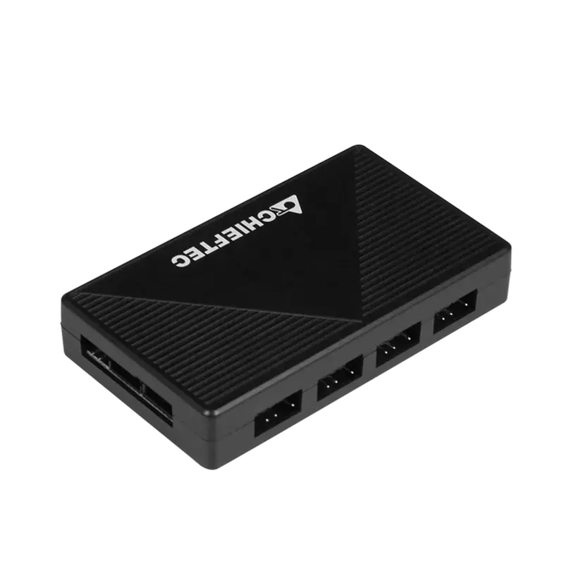 Carcasă PC Chieftec APEX Lumo, Midi-Tower, Fără PSU, Negru