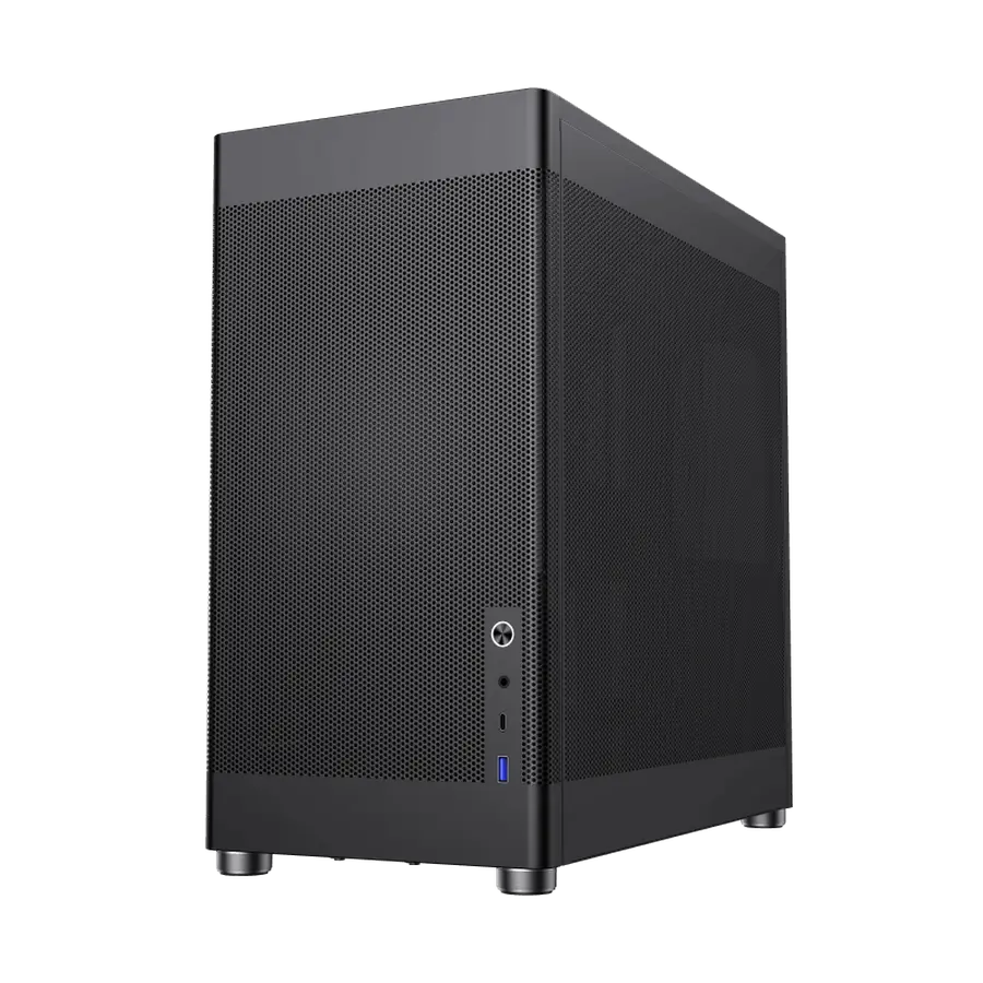 Carcasă PC Gamemax MeshBox Pro BK, Midi-Tower, Fără PSU, Negru