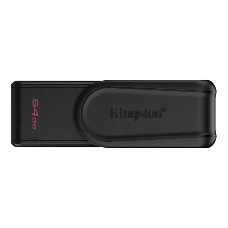 Memorie USB Kingston DataTraveler Exodia S, 64GB, Negru