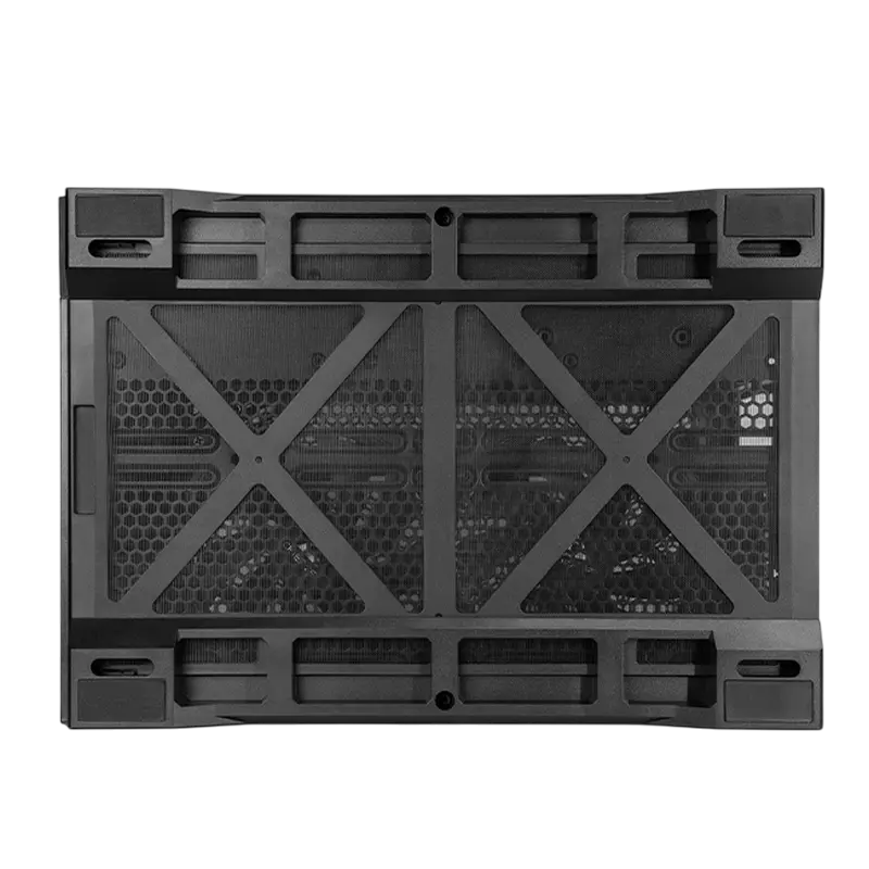 Компьютерный корпус Chieftec Visio Air, Mini-Tower, Без блока питания, Чёрный