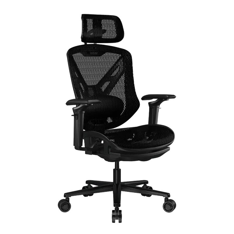 Scaun Gaming Cougar Speeder, Plasă Respirabilă, Negru