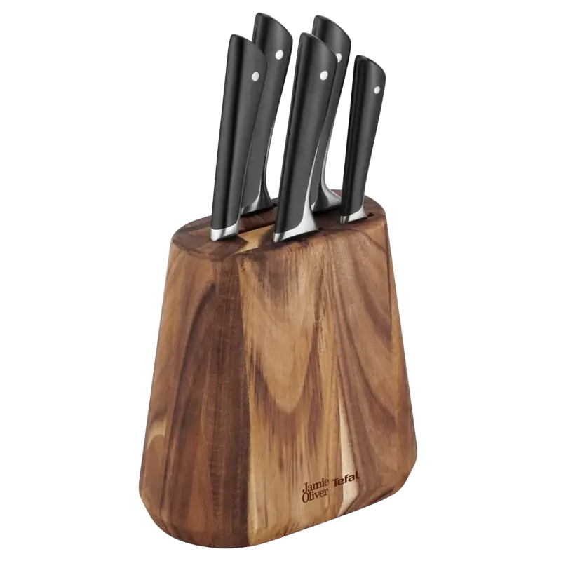 Set de Cuțite Tefal K267S556, Negru / Inox