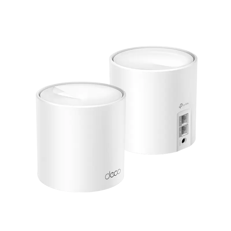 Домашняя Mesh Wi-Fi система TP-LINK Deco X10(2-pack), Wi-Fi, Белый
