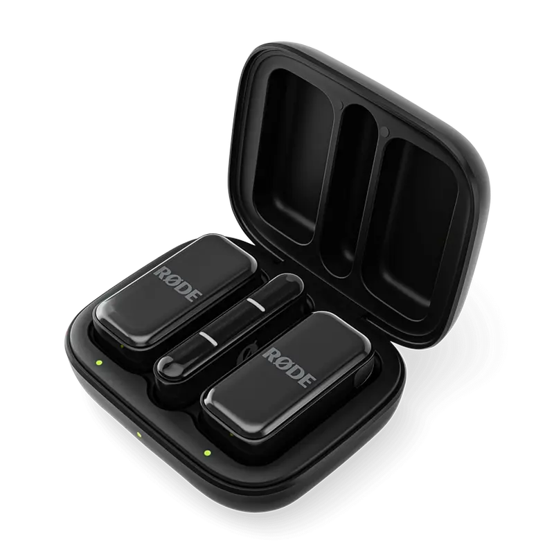 Microfon portabil pentru înregistrare vocală RODE Wireless Micro Ultra-compact, Fără fir, Negru