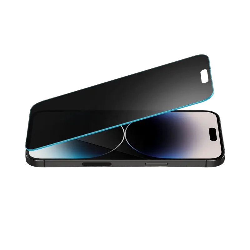 Sticlă de protecție Spigen iPhone 14 Pro Max, Glass Slim Privacy, Negru