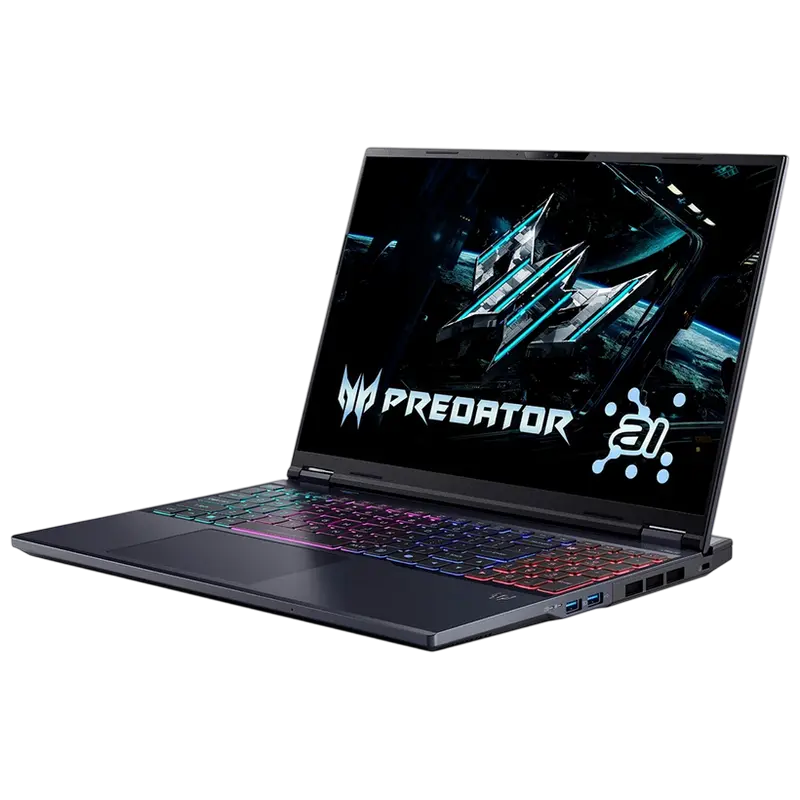 Игровой ноутбук 16" Acer Predator Helios Neo 16 AI PHN16-73, Abyssal Black, Intel Core Ultra 9 275HX, 64Гб/1024Гб, Linux eShell