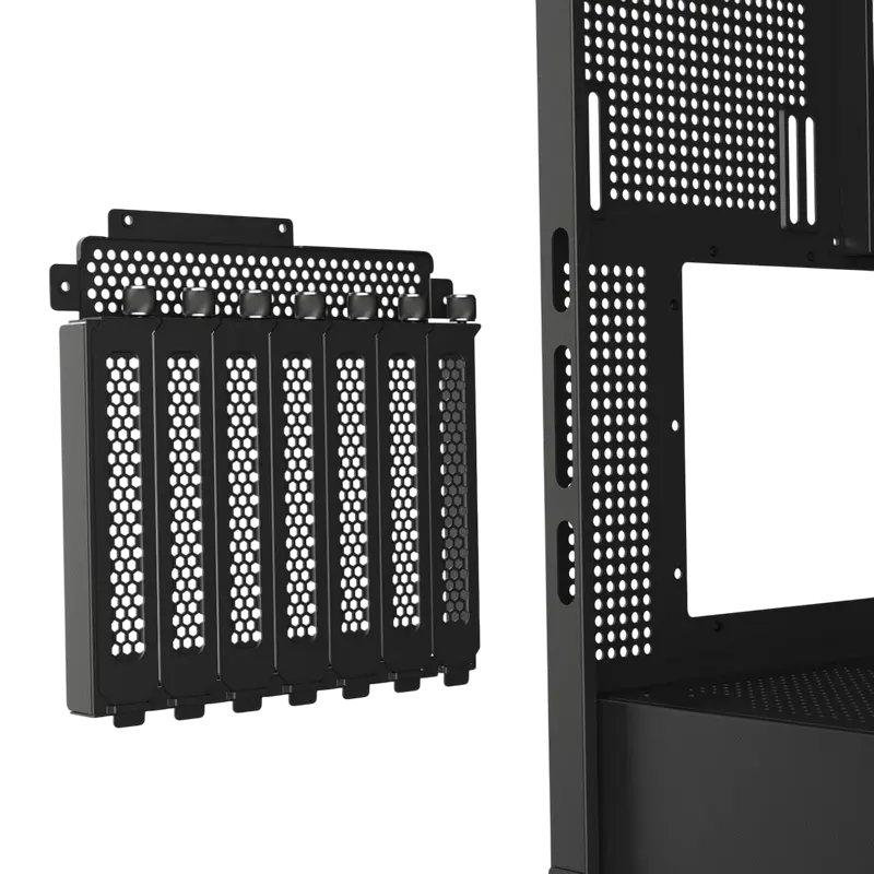 Carcasă PC Cougar FV 270 RGB, Midi-Tower, Fără PSU, Negru