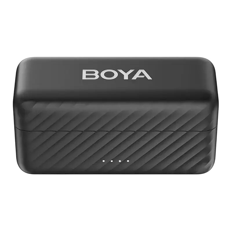 Microfon portabil pentru înregistrare vocală Boya Boyamic 2-01, Fără fir, Negru