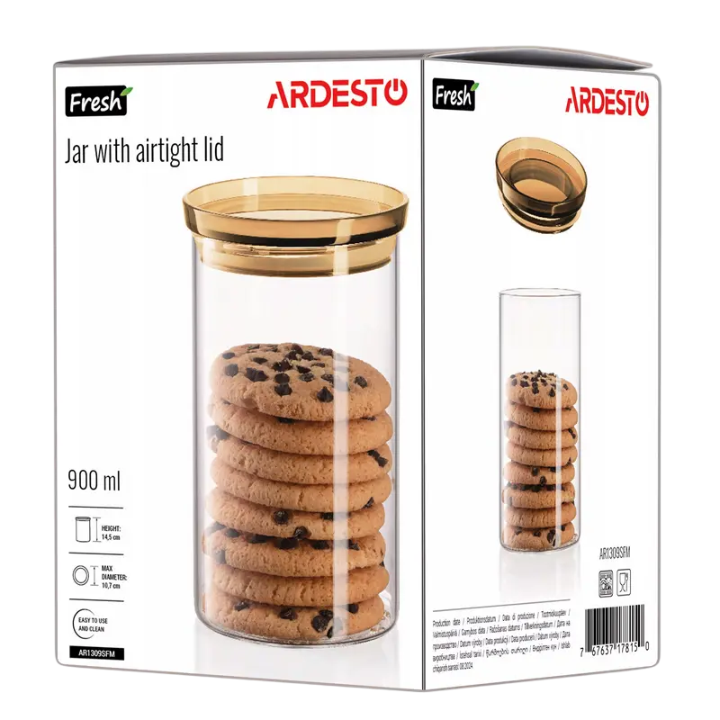 Cutie alimentara Ardesto Fresh AR1309SFM, Transparent