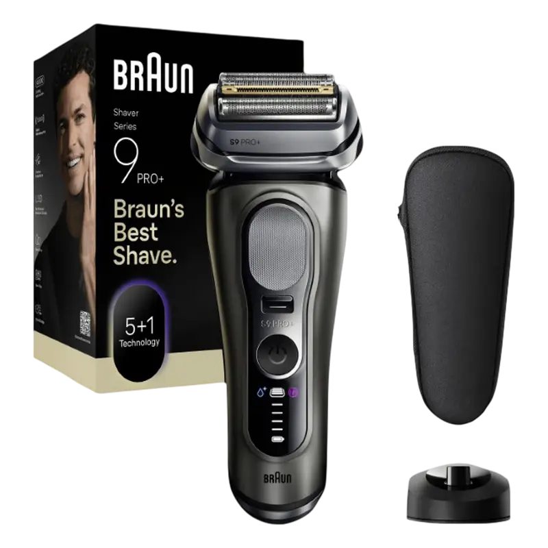 Aparat de ras electric Braun Series 9 Pro+ 9615s, Argintiu