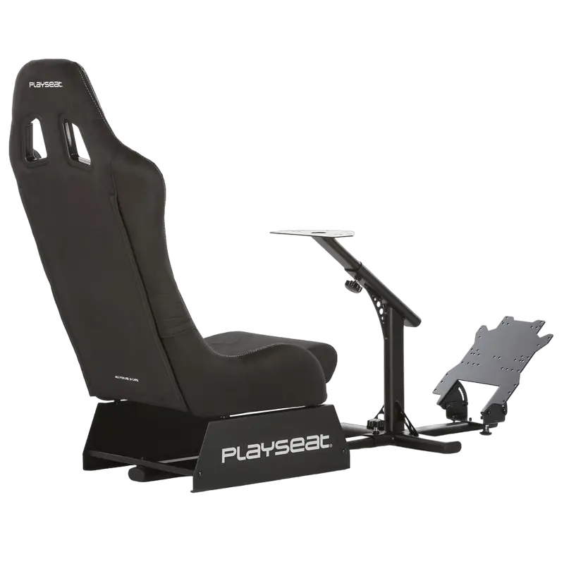 Scaun Gaming Playseat Evolution, Piele de căprioară, Negru