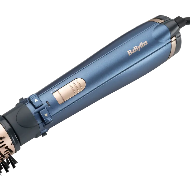 Uscător de păr-perie BaByliss AS965E, 1000W, Albastru