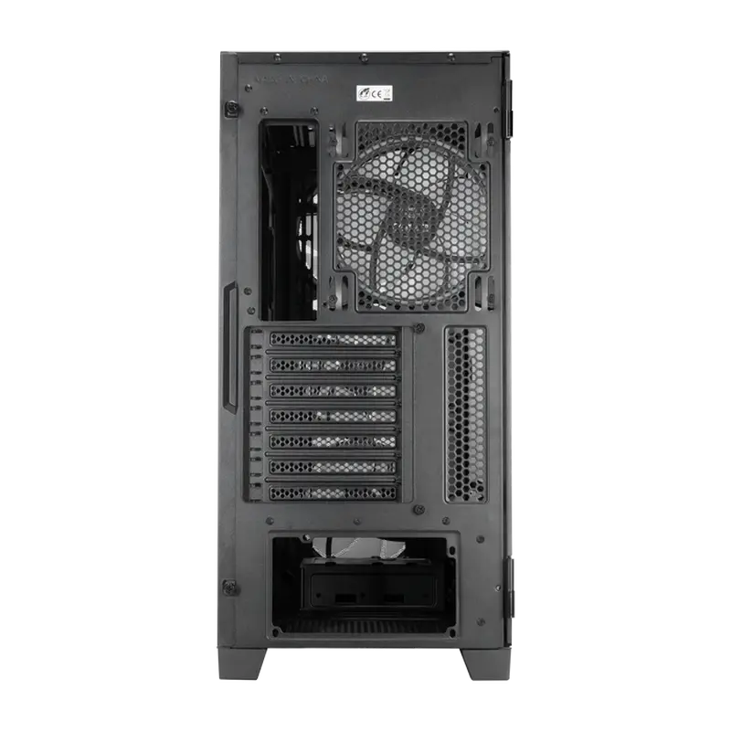 Carcasă PC Chieftec APEX Lumo, Midi-Tower, Fără PSU, Negru