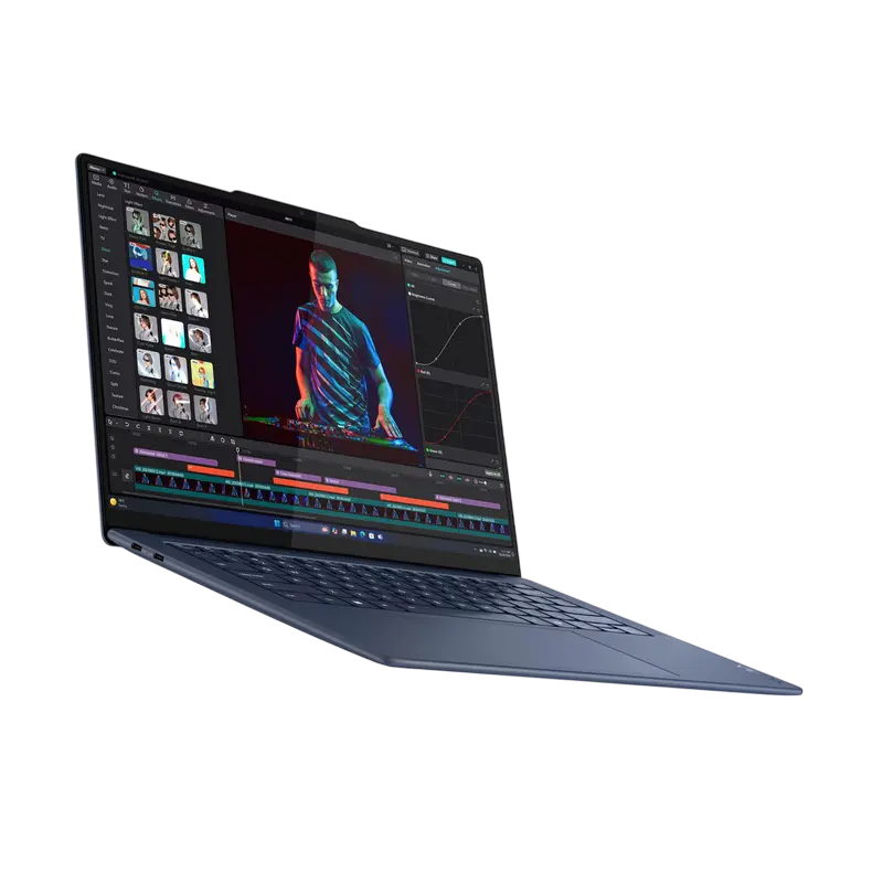 Ноутбук 14,5" Lenovo Yoga Slim 7 14Q8X9, Cosmic Blue, Qualcomm Snapdragon X Elite X1E-78-100, 32Гб/1024Гб, Windows 11 Home