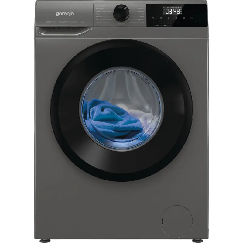 Cumpara  Mașini de spălat rufe - Стиральная машина Gorenje W1NHPI84AST, 8кг, С..