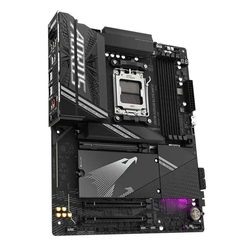 Placă de bază Gigabyte X870 A ELITE WIFI7, AM5, AMD X870, ATX