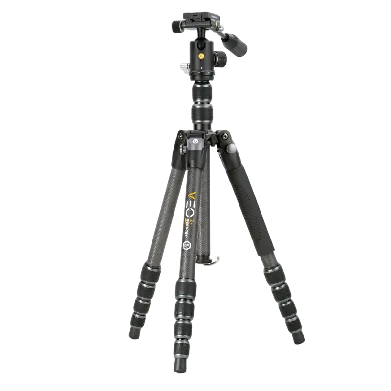 Treppied/Monopod Vanguard VEO3T 265HCBP, Cap de video/Cap sferic, Negru