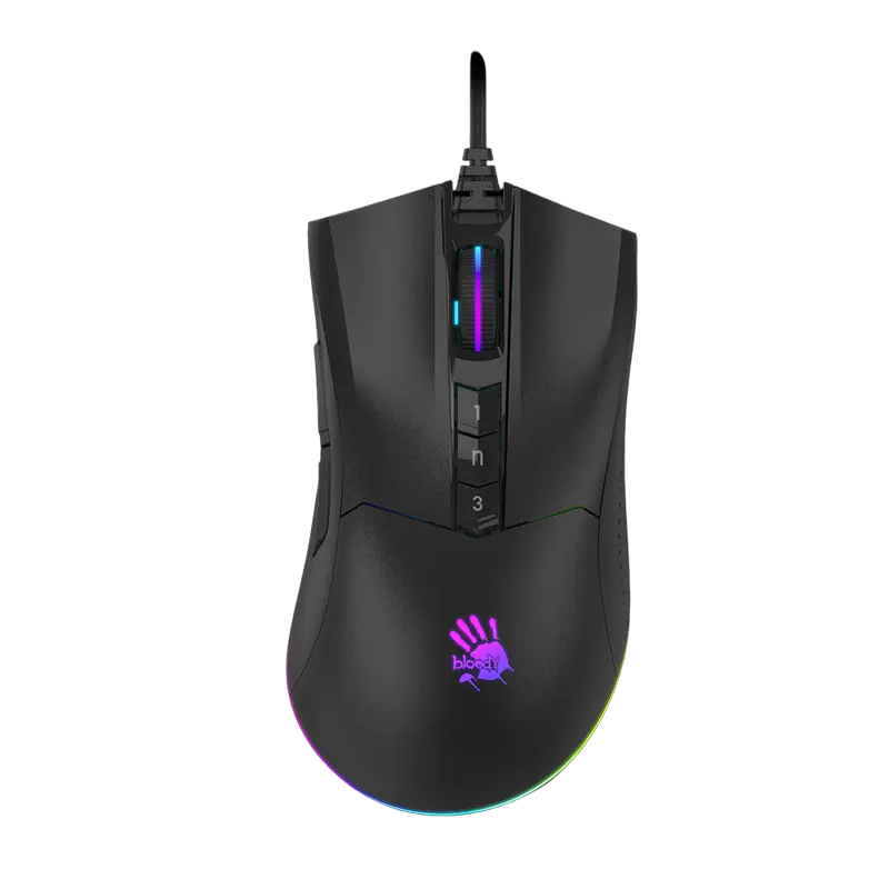 Gaming Mouse Bloody P90s, Negru..