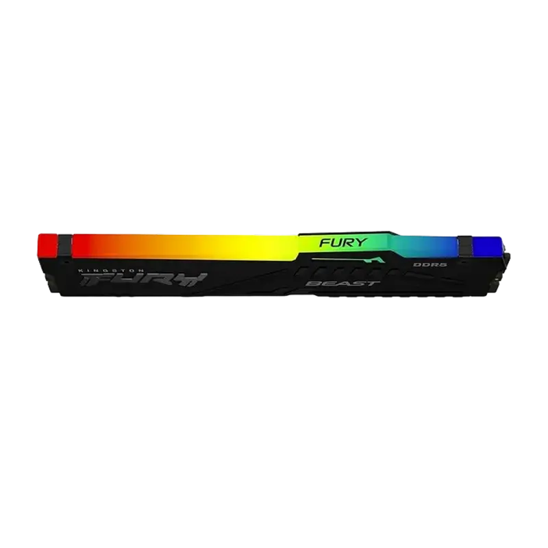 Memorie RAM Kingston FURY Beast RGB, DDR5 SDRAM, 6400 MHz, 32GB, KF564C32BBEAK2-32