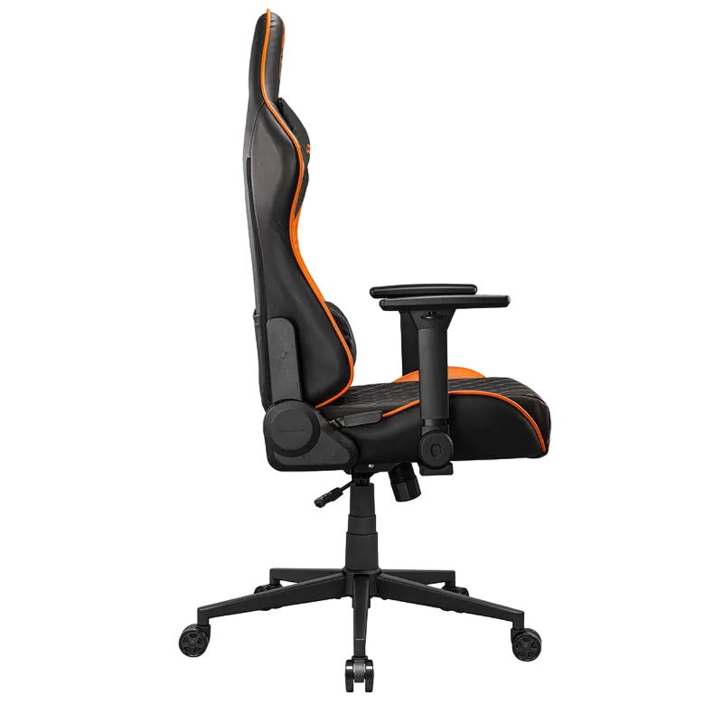 Scaun Gaming Cougar Armor One V2, PVC Piele, Negru | Portocaliu