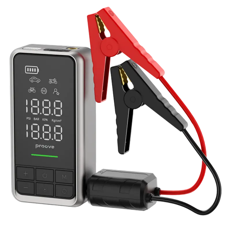 Demaror + Pompă Proove Air Jump + Pump, Negru