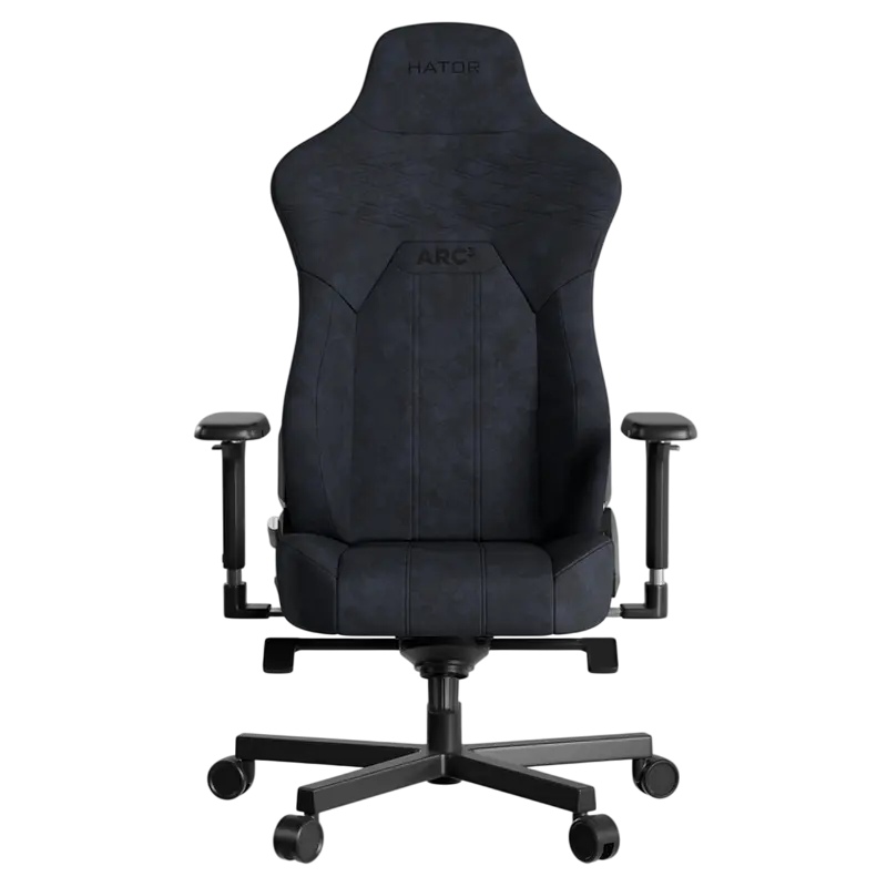 Scaun Gaming HATOR Arc 3 XL, Velur, Negru