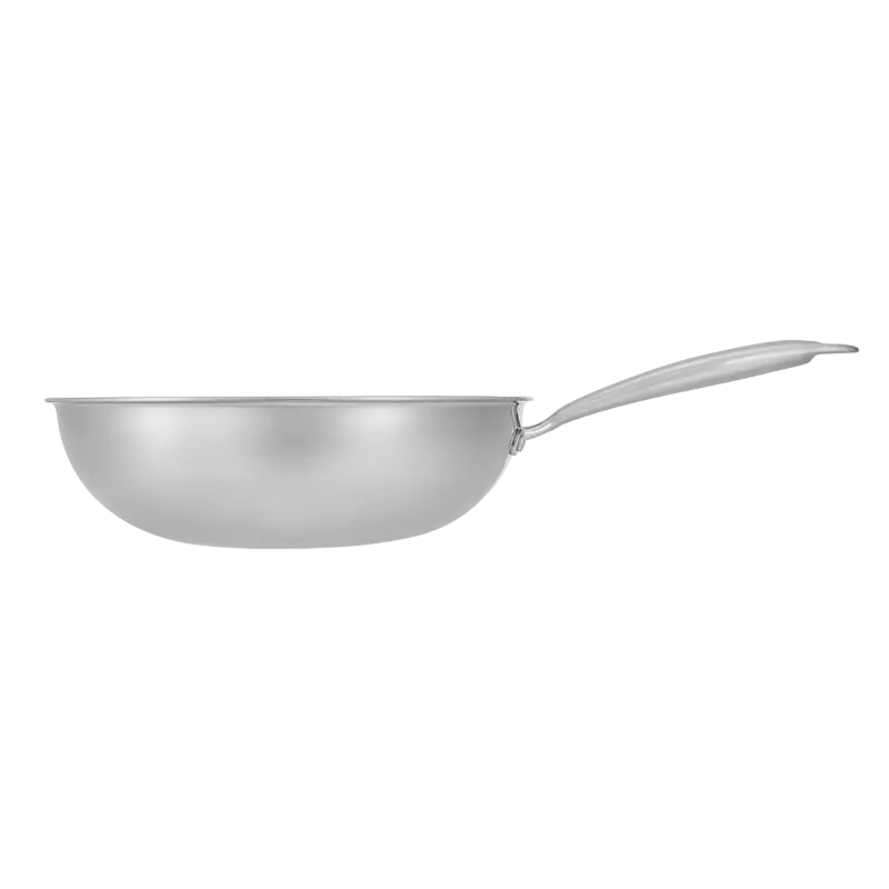 Tigaie WOK RESTO 95349, 28cm, Oțel inoxidabil