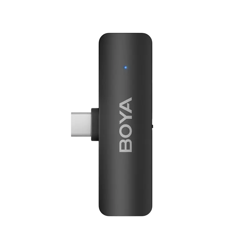 Microphone Wireless Boya BY-V4 + Charging Case (4 mic) 4VU Black (Type C)