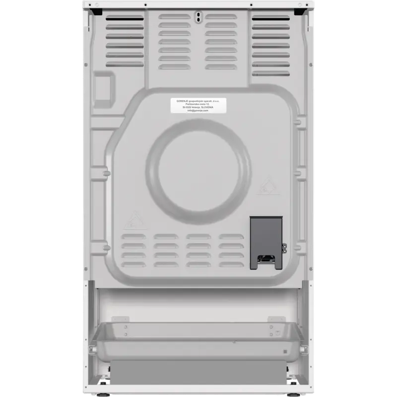Plită electrică Gorenje GECS5C70WA, Alb
