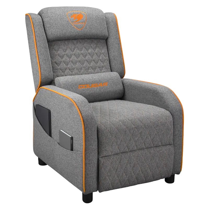 Игровое кресло Cougar Ranger One Gray, Ткань, Серый | Оранжевый