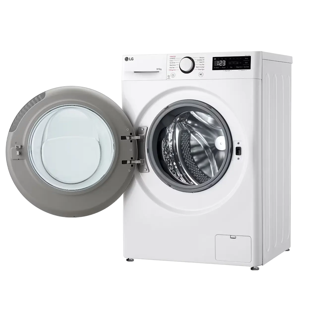 Mașină de spălat cu uscător LG F2DR509S1W, 8kg, Alb