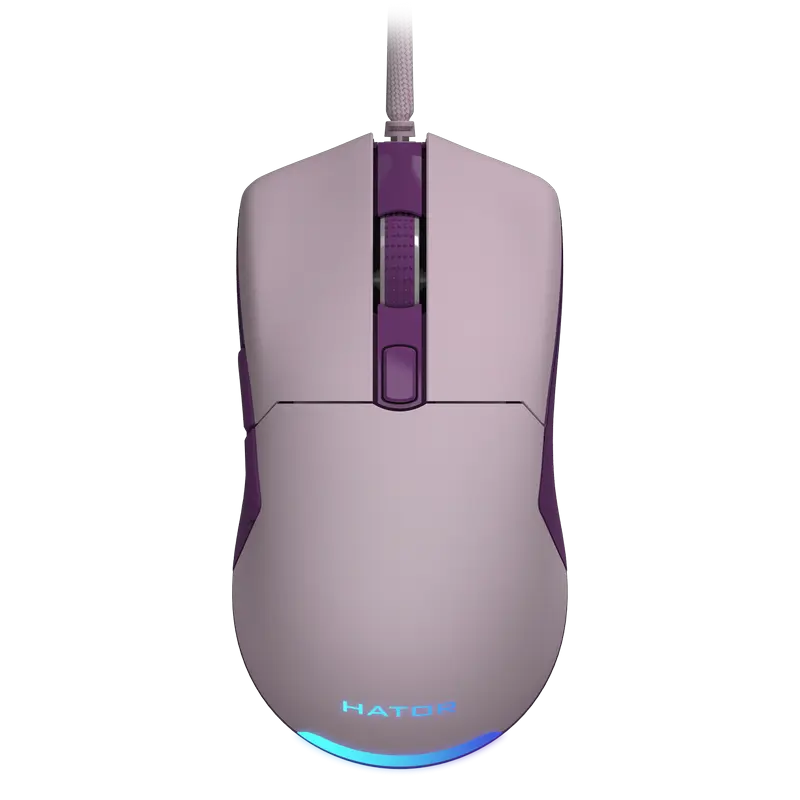 Gaming Mouse HATOR Pulsar 2, Liliac..