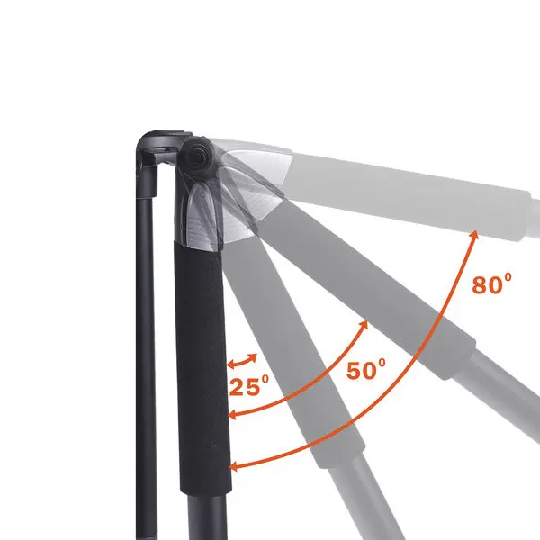 Tripied Video Vanguard ALTA PRO 263AP, Cap panoramic cu 3 căi, Negru