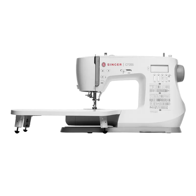 Mașină de cusut Singer C7255, Alb