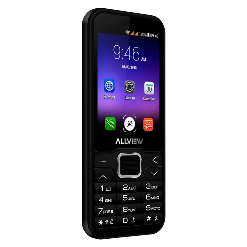 Telefon mobil Allview H4 JOIN, Negru