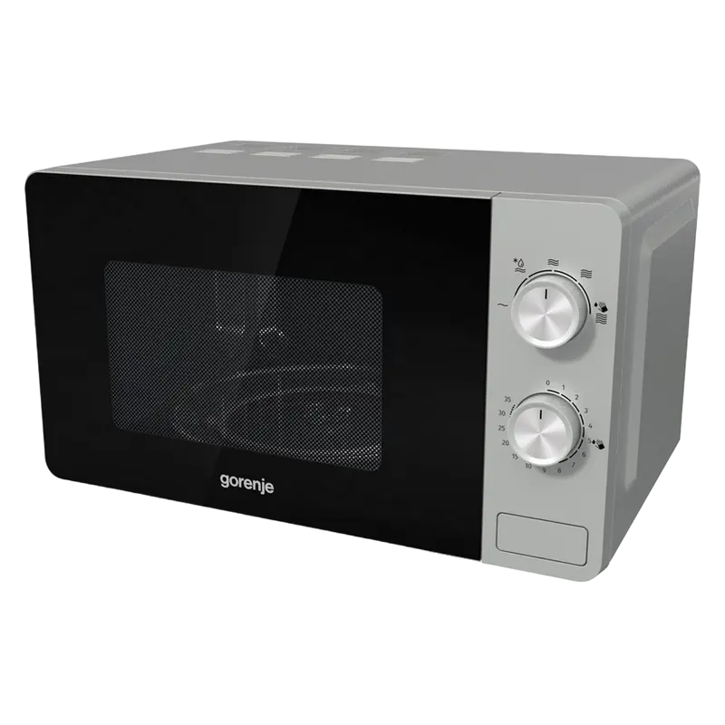 Cuptor cu microunde Gorenje MO 20 E1S, Argintiu